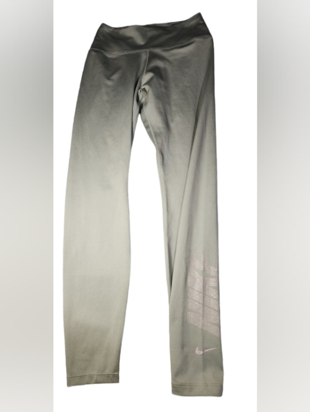 Nike Dri-fit Light Blue 7/8 Athletic Leggings